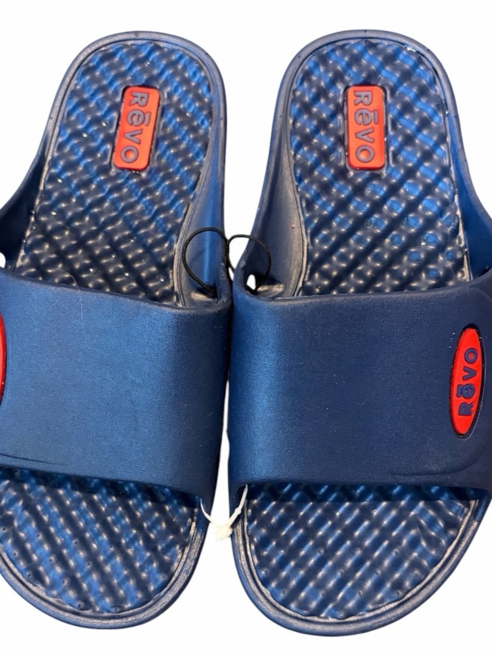 REVO Boy’s Blue Slide Sandals Size L 2/3 NWOT